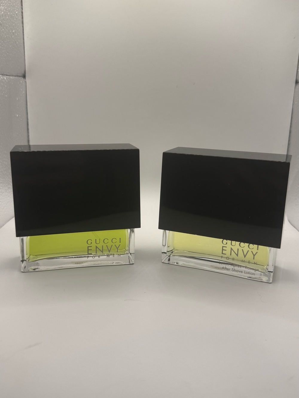 1998-2000 Gucci Envy Fragrance & After Shave Bundle